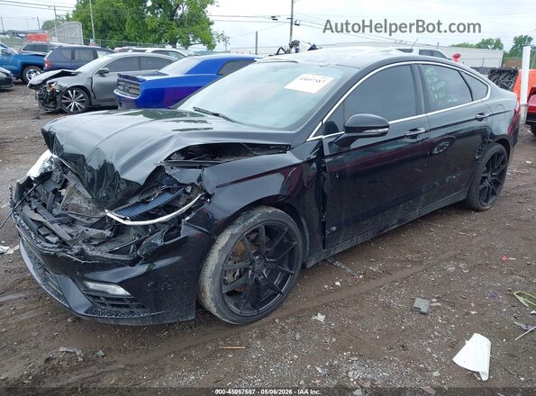3FA6P0VP9JR201611 2018 FORD FUSION Black 