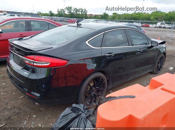 3FA6P0VP9JR201611 2018 FORD FUSION Black 