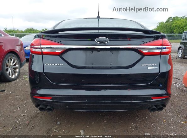 3FA6P0VP9JR201611 2018 FORD FUSION Black 
