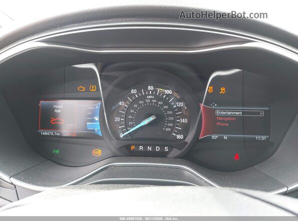 3FA6P0VPXHR167009 2017 FORD FUSION Gray 