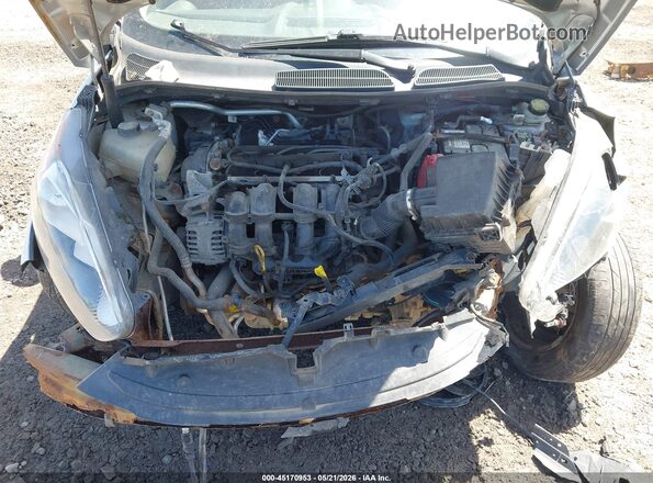 3FADP4AJ0GM102973 2016 FORD FIESTA Серебряный Вид сзади