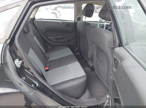 3FADP4AJ1KM158445 2019 FORD FIESTA Black Widok naklejki z numerem VIN