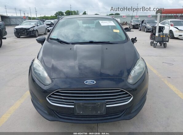 3FADP4AJ1KM158445 2019 FORD FIESTA Black Widok wnętrza z tyłu