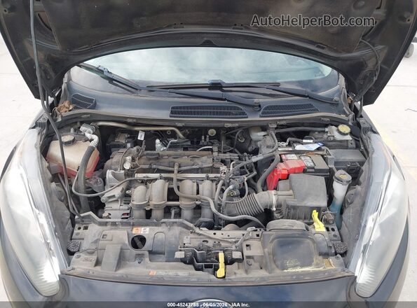 3FADP4AJ1KM158445 2019 FORD FIESTA Black Widok z tyłu