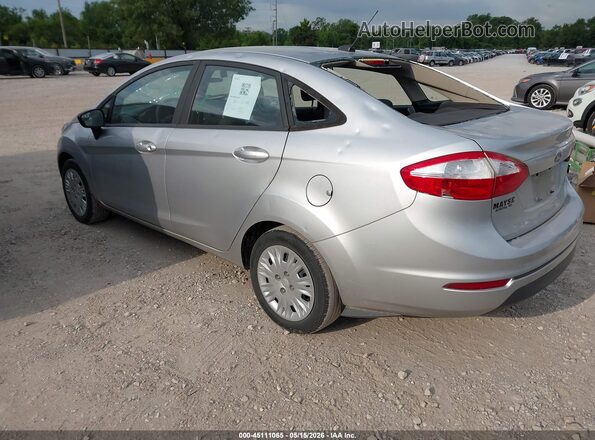 3FADP4AJ4HM164359 2017 FORD FIESTA Silver Rear left