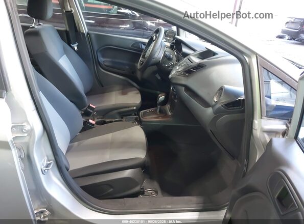 3FADP4AJ8GM142606 2016 FORD FIESTA Silver წინა სალონის ხედი