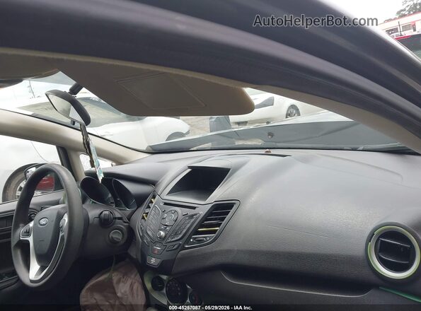 3FADP4BJ0KM125645 2019 FORD FIESTA Gray Widok wnętrza z przodu
