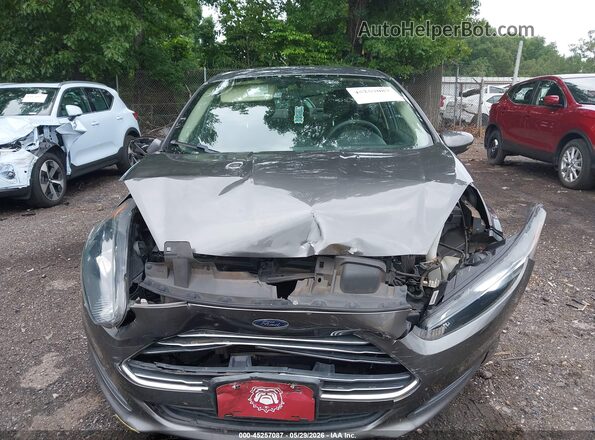 3FADP4BJ0KM125645 2019 FORD FIESTA Gray Widok z przodu