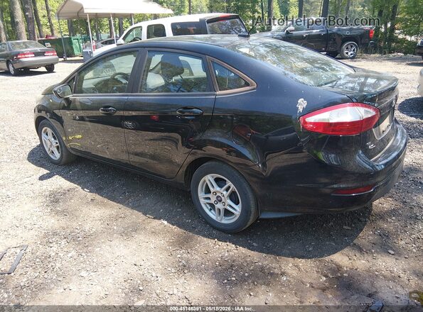 3FADP4BJ1JM123370 2018 FORD FIESTA Черный Задняя левая четверть