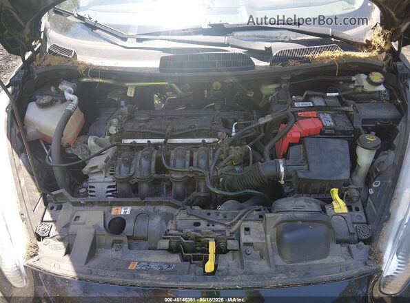 3FADP4BJ1JM123370 2018 FORD FIESTA Черный Вид сзади