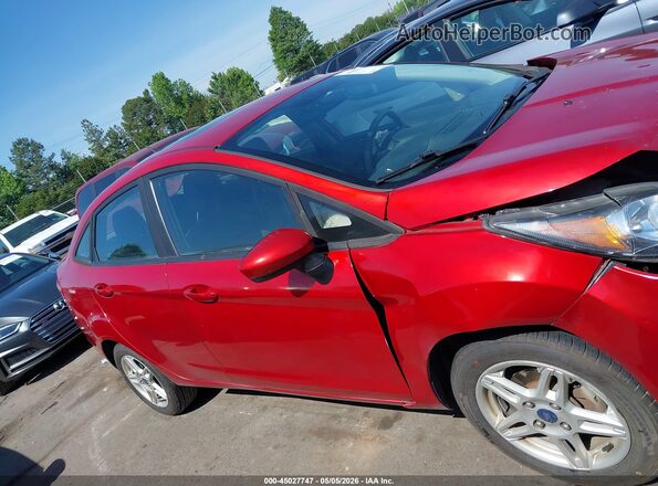 3FADP4BJ1JM138242 2018 FORD FIESTA Red Սալոնի հետևի տեսք