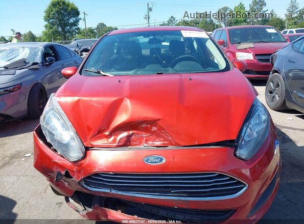 3FADP4BJ1JM138242 2018 FORD FIESTA Red Սարքավորումների վահանակի տեսք