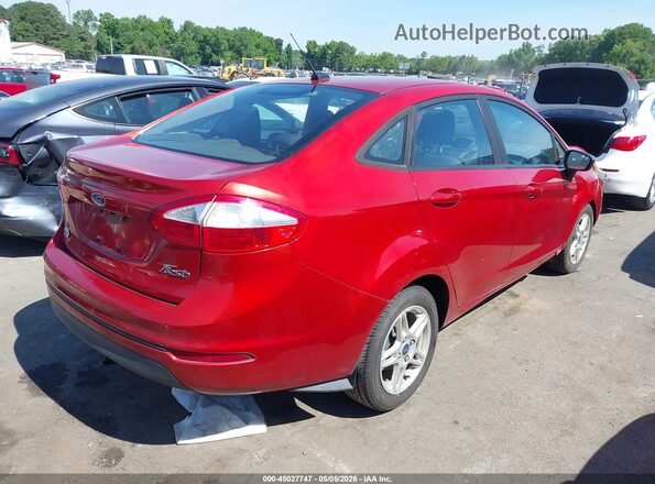 3FADP4BJ1JM138242 2018 FORD FIESTA Red Հետևի աջ