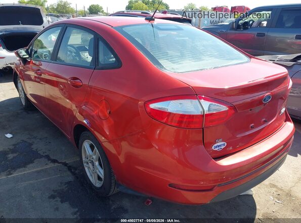 3FADP4BJ1JM138242 2018 FORD FIESTA Red Հետևի ձախ