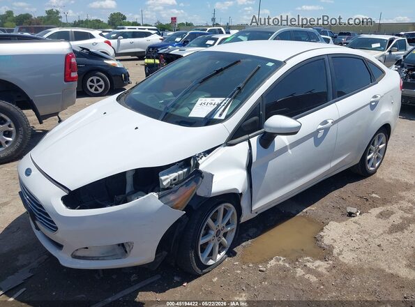 3FADP4BJ1KM149484 2019 FORD FIESTA White Առջևի ձախ երեք քառորդ տեսարան