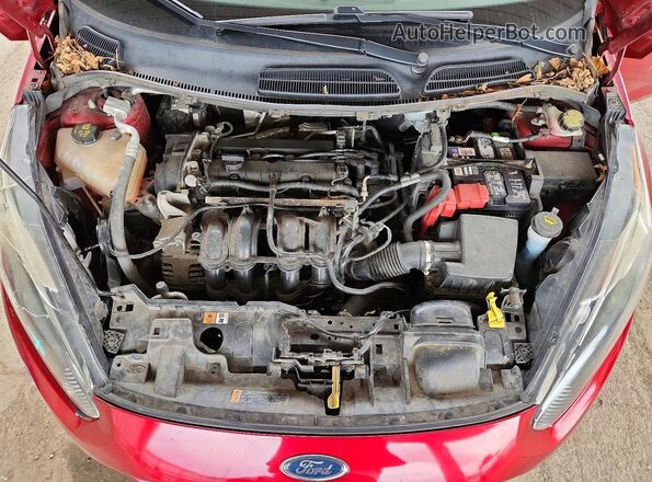 3FADP4BJ2HM119628 2017 FORD FIESTA Maroon 