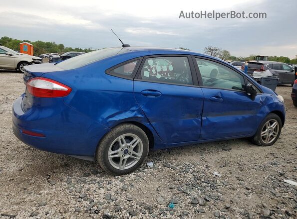 3FADP4BJ3KM156324 2019 FORD FIESTA Blue Rear right
