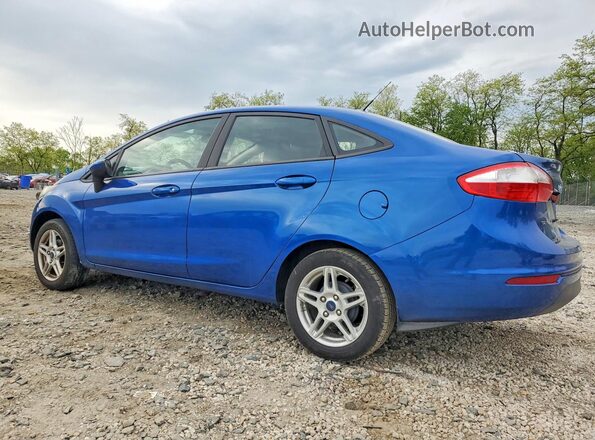 3FADP4BJ3KM156324 2019 FORD FIESTA Blue Rear left