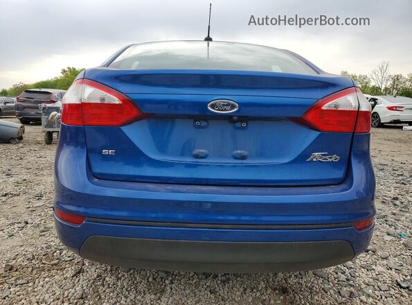 3FADP4BJ3KM156324 2019 FORD FIESTA Blue Rear view