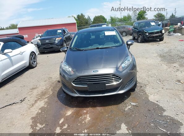 3FADP4BJ4JM147579 2018 FORD FIESTA Gray ხელსაწყოთა პანელის ხედი