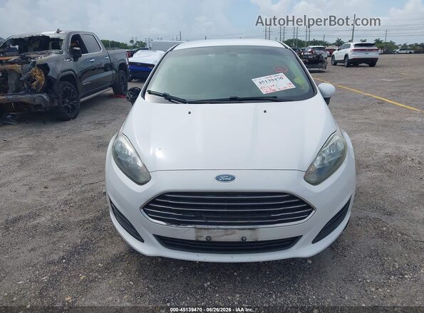 3FADP4BJ5HM110700 2017 FORD FIESTA White Սարքավորումների վահանակի տեսք