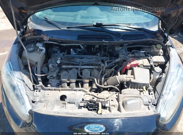 3FADP4BJ6HM137582 2017 FORD FIESTA Черный Вид сзади