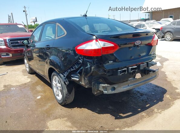 3FADP4BJ6HM137582 2017 FORD FIESTA Черный Задняя левая четверть