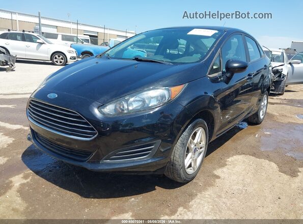 3FADP4BJ6HM137582 2017 FORD FIESTA Черный Передняя левая четверть