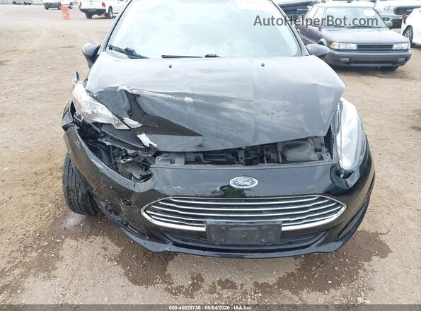 3FADP4BJ6JM126507 2018 FORD FIESTA Black Вид спереду