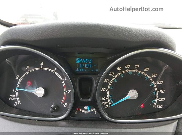 3FADP4BJ6KM118814 2019 FORD FIESTA Red უკანა სავარძლების ხედი
