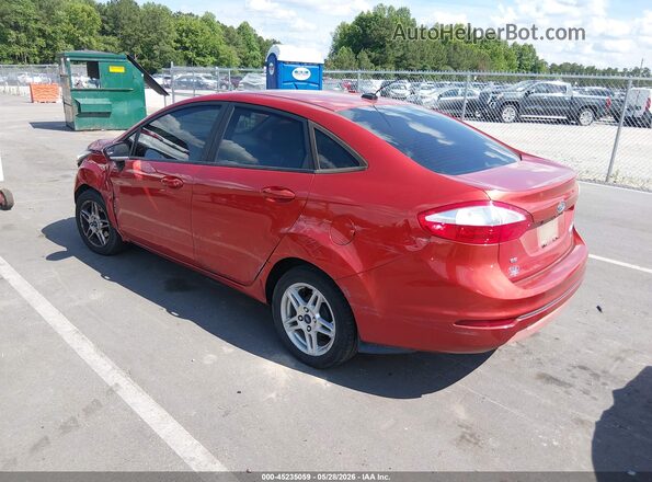 3FADP4BJ6KM128520 2019 FORD FIESTA Red Հետևի ձախ