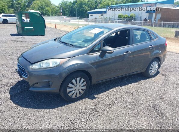 3FADP4BJ7GM137718 2016 FORD FIESTA Черный Передняя левая четверть