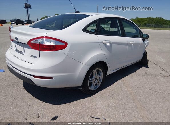 3FADP4BJ7KM163339 2019 FORD FIESTA Белый Задняя правая четверть
