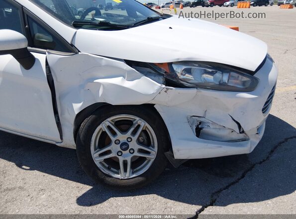 3FADP4BJ7KM163339 2019 FORD FIESTA Белый Вид спереди