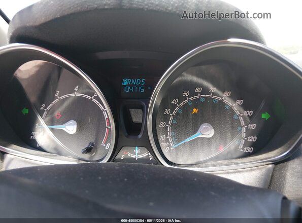 3FADP4BJ7KM163339 2019 FORD FIESTA Белый Вид задних сидений