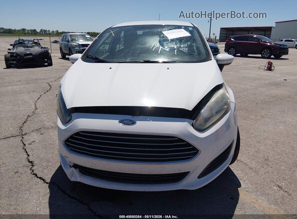 3FADP4BJ7KM163339 2019 FORD FIESTA Белый Вид задней части салона