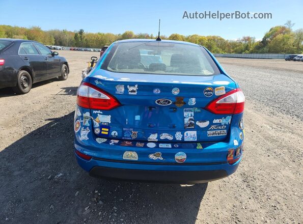 3FADP4BJ8HM109900 2017 FORD FIESTA Синий Вид сзади