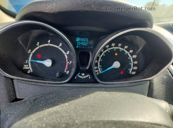 3FADP4BJ8HM109900 2017 FORD FIESTA Синий Вид щитка приборов