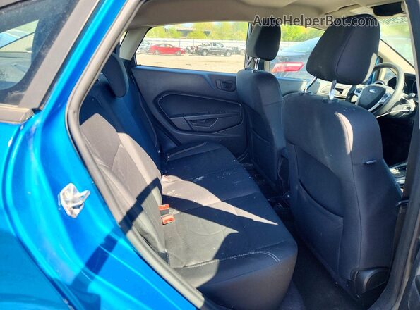 3FADP4BJ8HM109900 2017 FORD FIESTA Синий Вид задних сидений