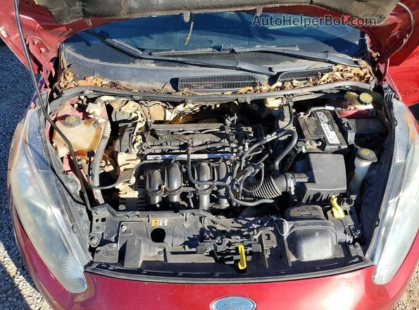3FADP4BJ9GM206120 2016 FORD FIESTA Red 