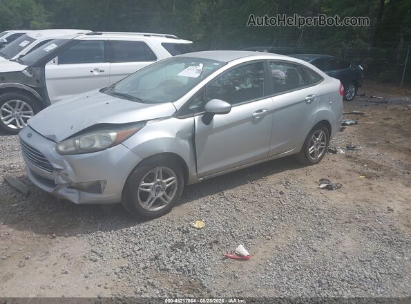 3FADP4BJ9KM164525 2019 FORD FIESTA Silver წინა მარცხენა ხედი სამი მეოთხედიდან