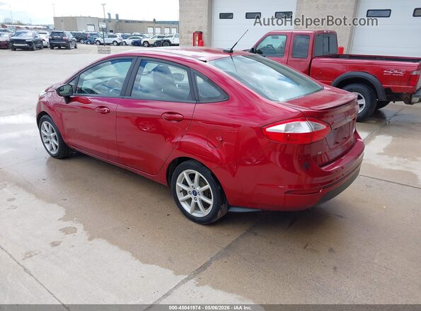 3FADP4BJXGM156408 2016 FORD FIESTA Red Trasero izquierdo