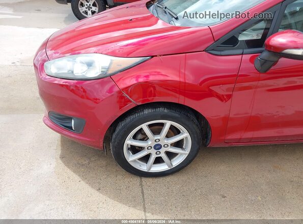3FADP4BJXGM156408 2016 FORD FIESTA Red Vista del salpicadero