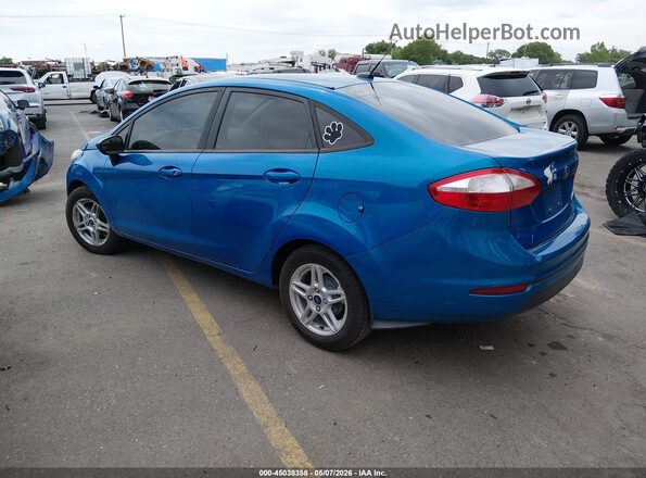 3FADP4BJXHM130599 2017 FORD FIESTA Blue Rear left