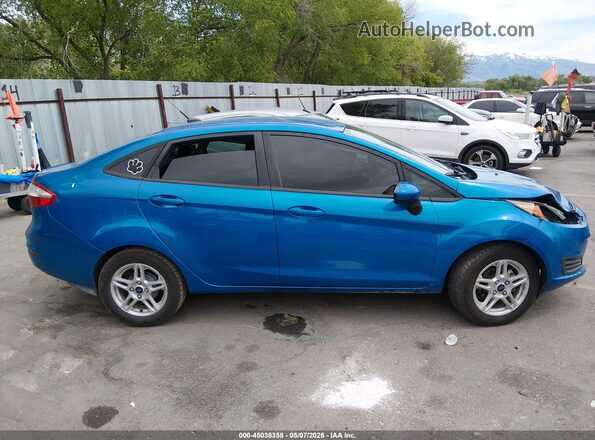3FADP4BJXHM130599 2017 FORD FIESTA Blue Rear interior view