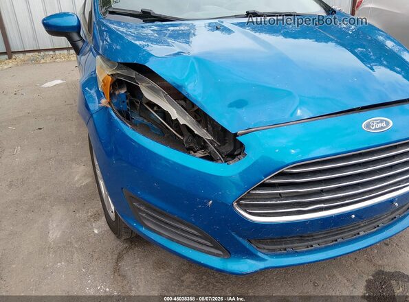 3FADP4BJXHM130599 2017 FORD FIESTA Blue Front view