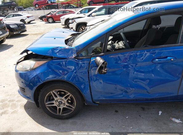 3FADP4BJXKM159172 2019 FORD FIESTA Blue Դիմացի տեսք