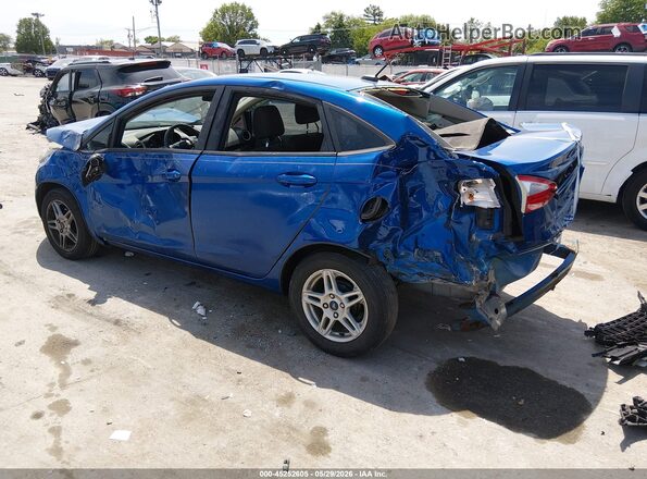 3FADP4BJXKM159172 2019 FORD FIESTA Blue Հետևի ձախ