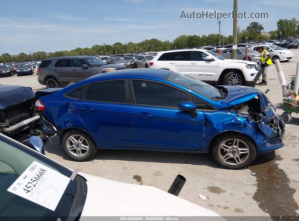 3FADP4BJXKM159172 2019 FORD FIESTA Blue Սալոնի 360 աստիճան տեսք
