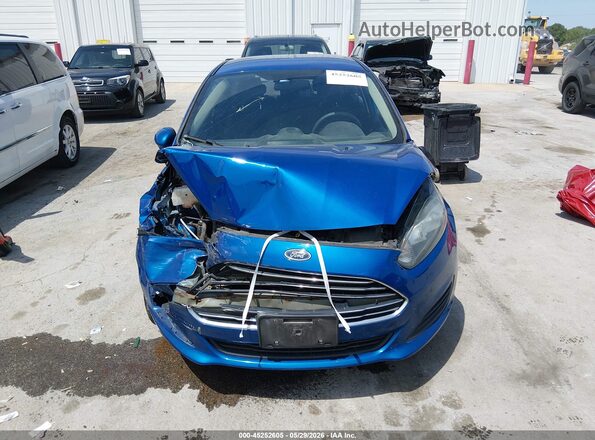 3FADP4BJXKM159172 2019 FORD FIESTA Blue Սալոնի հետևի տեսք